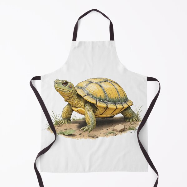 Item preview, River Cooter Turtle – Hand-Drawn Colored Pencil Illustration | Eco Friendly Wildlife Art Gift designed and sold by BloomStudio1.
