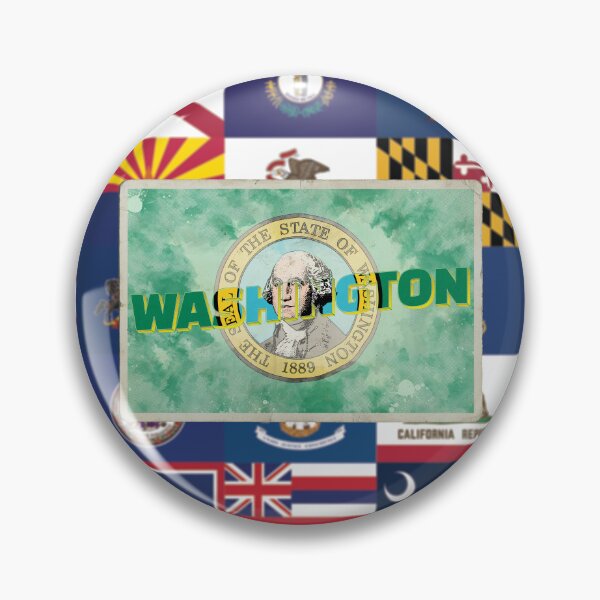 Item preview, Washington State vintage style retro souvenir designed and sold by DeveloperProp0.
