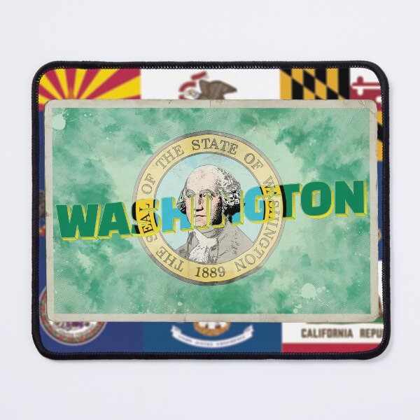 Item preview, Washington State vintage style retro souvenir designed and sold by DeveloperProp0.