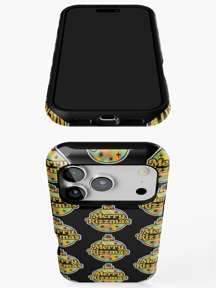 Thumbnail 3 of 4, iPhone Case, Merry Rizzmas designed and sold by Raluk.