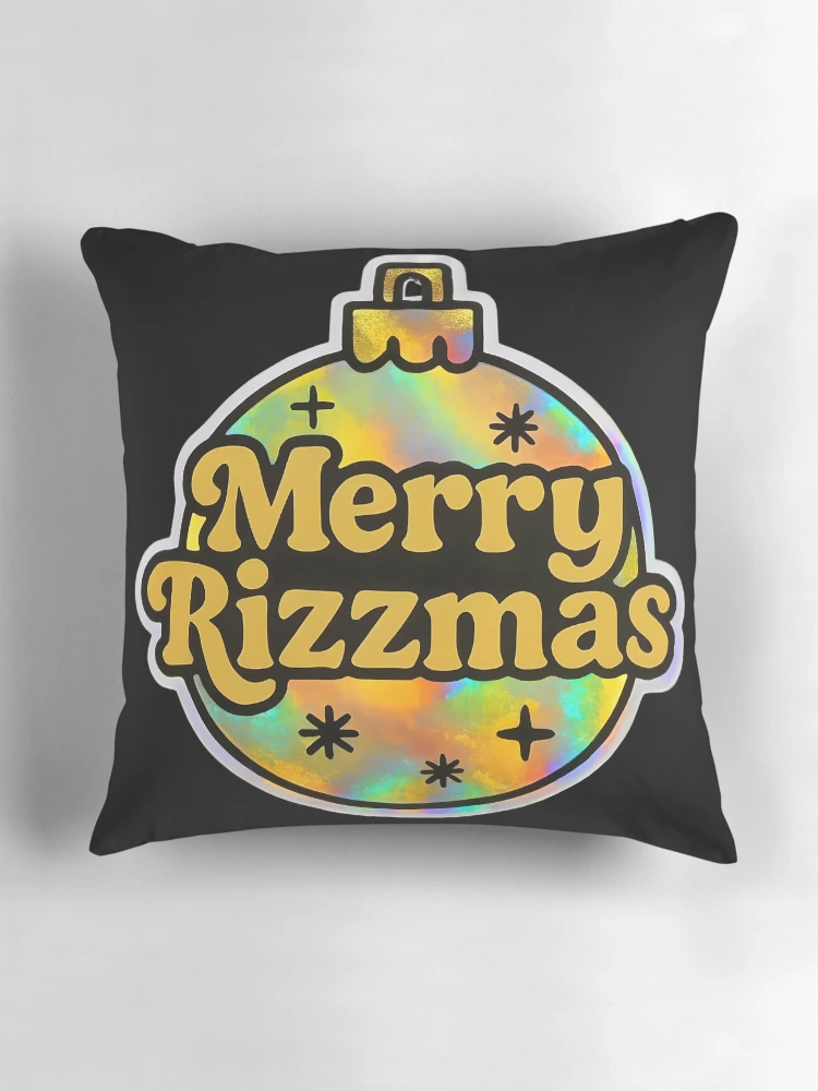 Thumbnail 3 of 4, Pillow, Merry Rizzmas designed and sold by Raluk.