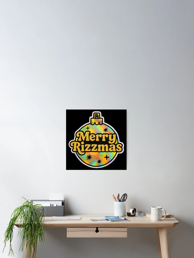Thumbnail 2 of 3, Poster, Merry Rizzmas designed and sold by Raluk.