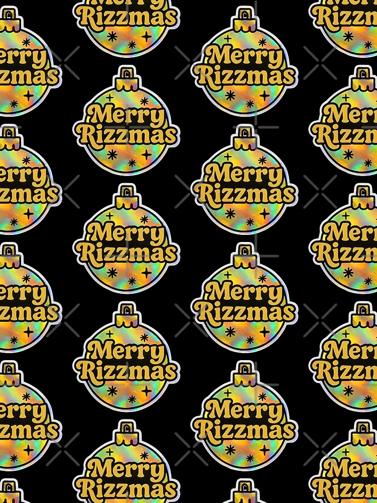Thumbnail 3 of 3, Scarf, Merry Rizzmas designed and sold by Raluk.