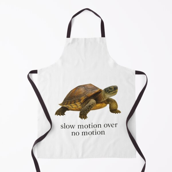 Item preview, Slow Motion Over No Motion Turtle Motivation Design designed and sold by margamPagenberg.