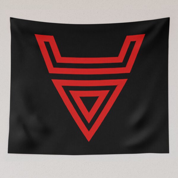 Item preview, Veles Sign Red - Slavic Symbol of Magic and Protection designed and sold by Myth-LegendArt.