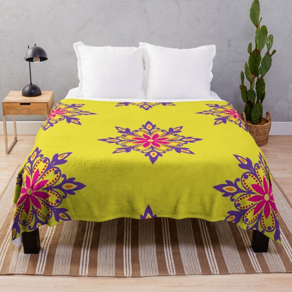 Artikelvorschau, Lila Mandala-Kunst, spirituelles Mandala-Design, geometrisches Boho-Muster, Meditationskunstwerk entworfen und verkauft von Harshit_Digital_Arts.