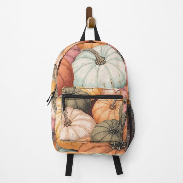 Item preview, Autumn Pastel Pumpkins Pattern designed and sold by KikaDP.