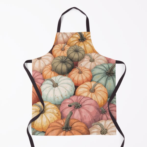 Item preview, Autumn Pastel Pumpkins Pattern designed and sold by KikaDP.
