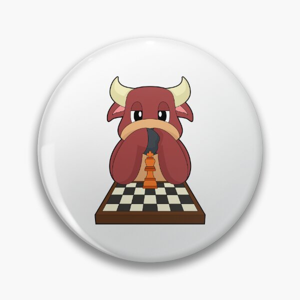 Artikelvorschau, Stier Schachbrett Schach Brettspiel entworfen und verkauft von Snabdesign84.