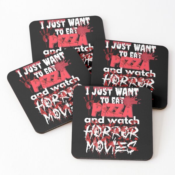 Item preview, i just want to eat pizza and watch horror movies vol.2 designed and sold by MargareteHomeni.