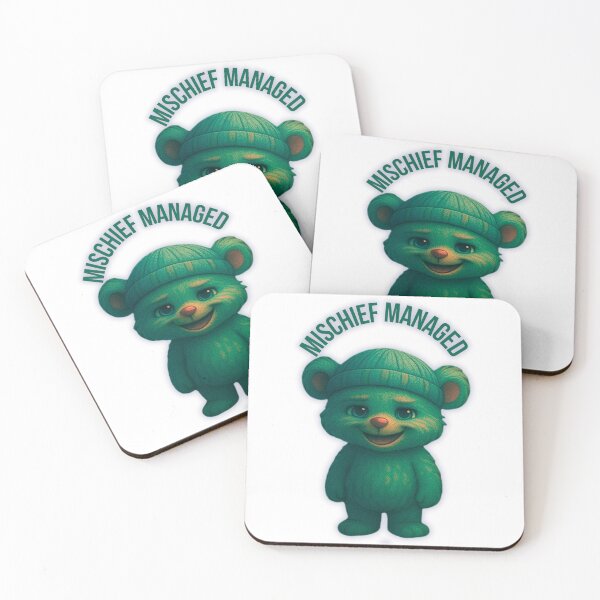 Item preview, Playful Teddy Bear – Mischief Managed designed and sold by D-T-Official.