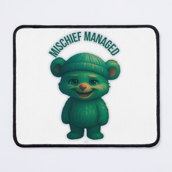 Item preview, Playful Teddy Bear – Mischief Managed designed and sold by D-T-Official.