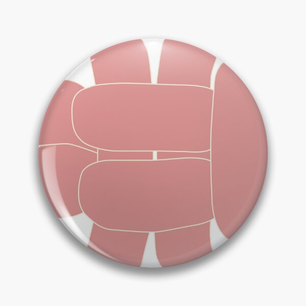 Item preview, Pink-Cream on White - Right Facing Square Knot designed and sold by Kate Anderson Art.