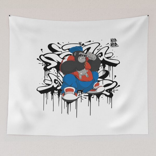 Item preview, Rapper Graphic Tees Hip Hop T Shirt Streetwear men T-Shirt designed and sold by TTT-Funny-Shop.