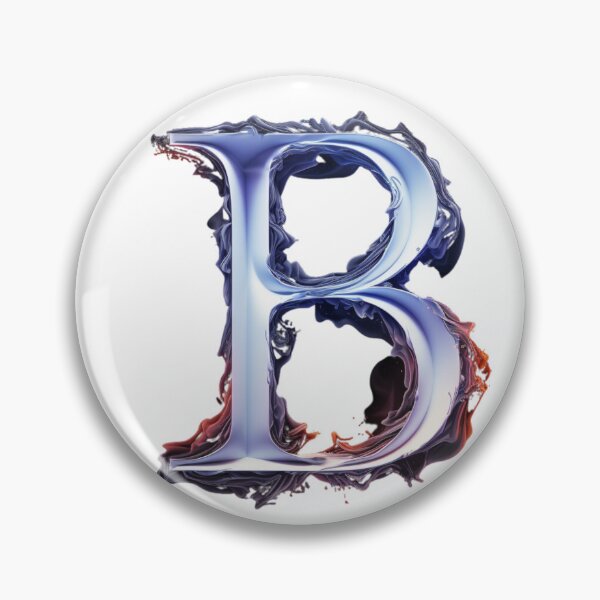 Artikelvorschau, Künstlerischer Buchstabe B – Ornamentales Monogramm-Kunstwerk entworfen und verkauft von Happyfreedom.