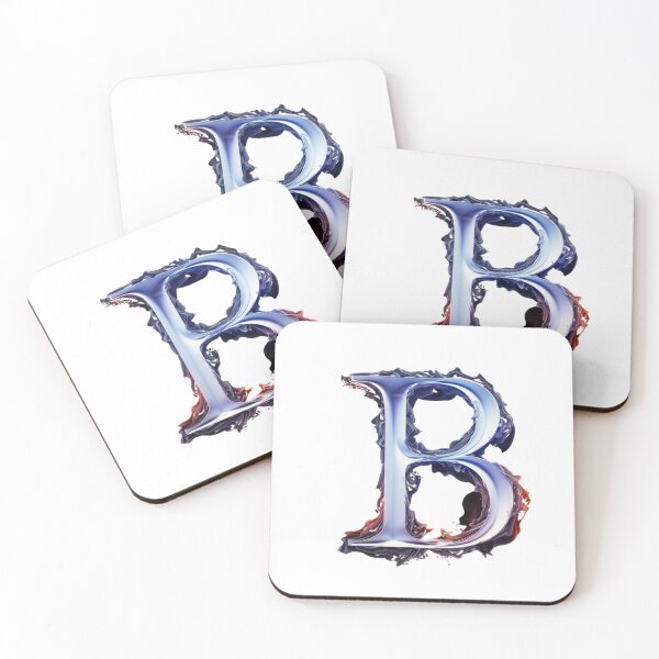 Item preview, Artistic Letter B – Ornamental Monogram Artwork designed and sold by Happyfreedom.
