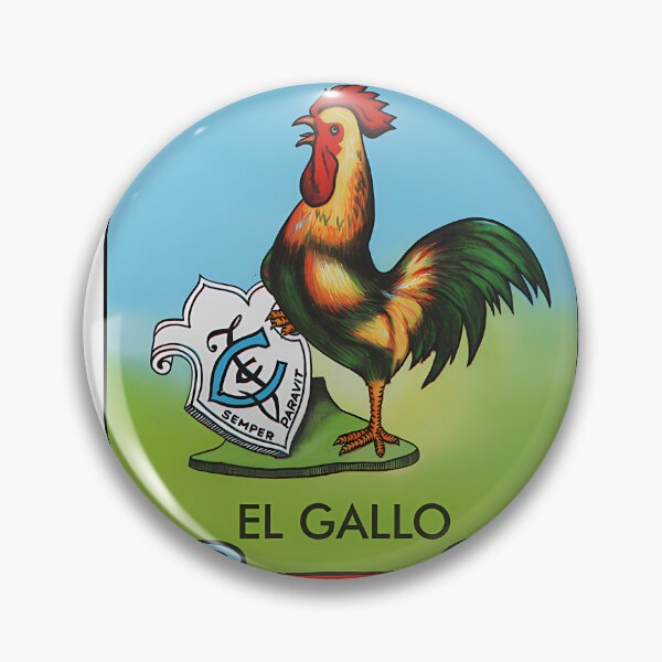 Item preview, Mexican El Gallo Bingo Card Game traditional Rooster 		 designed and sold by ijcebrsai96.