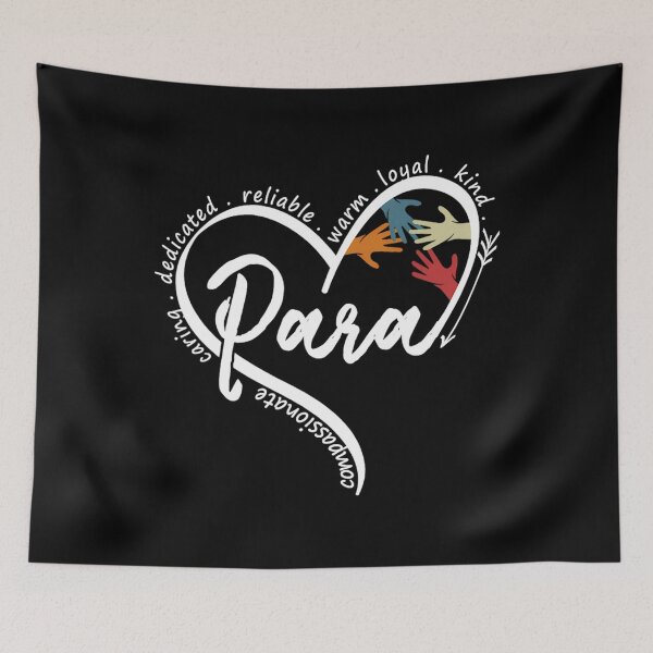Item preview, Para Heart Teacher Paraprofessional Paraeducator 		 designed and sold by mxfkudremp26.