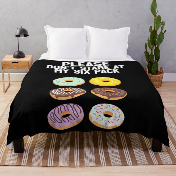 Item preview, Please Don't Stare Donuts Abs Six Pack	 designed and sold by gadjmodcpe28.