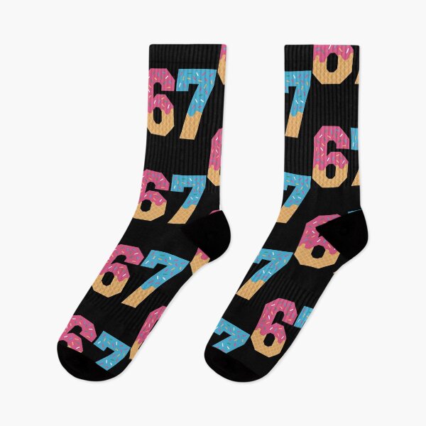 Item preview, 67 Ice Cream Drip Meme Six Seven Gen Alpha Slang, Ice Cream Sprinkles Number 67 designed and sold by BLZART.