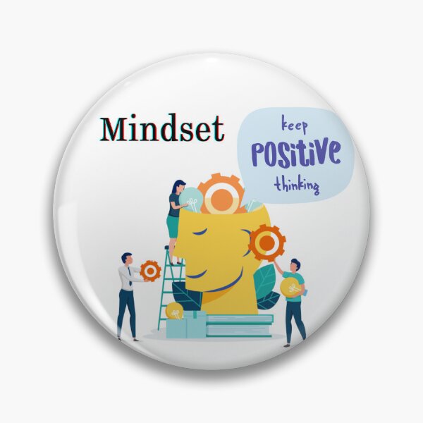 Item preview, Positive Thinking Mindset – Motivational Business Art designed and sold by Happyfreedom.
