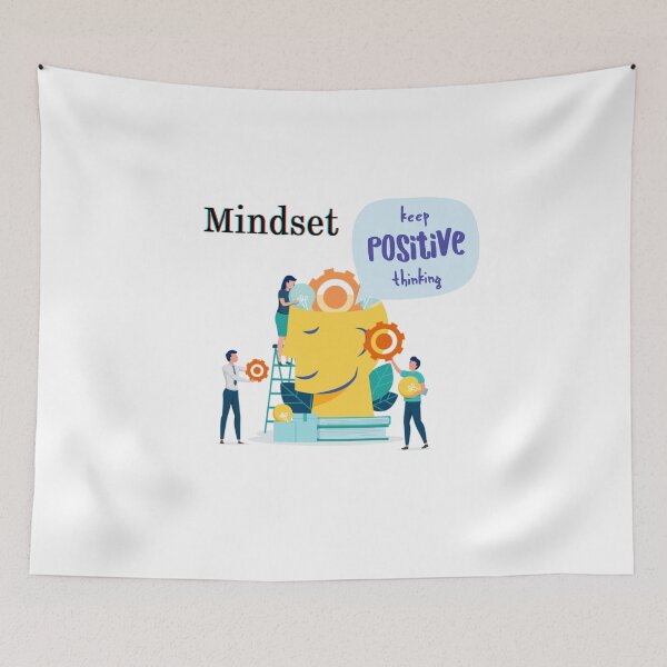 Item preview, Positive Thinking Mindset – Motivational Business Art designed and sold by Happyfreedom.