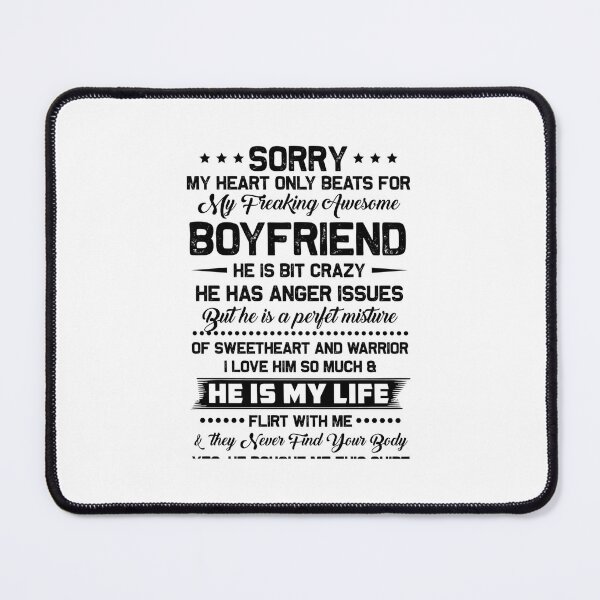 Item preview, SORRY MY HEART ONLY BEATS FOR MY FREAKING AWESOME FRIEND Essential designed and sold by lfmksbdqgc69.