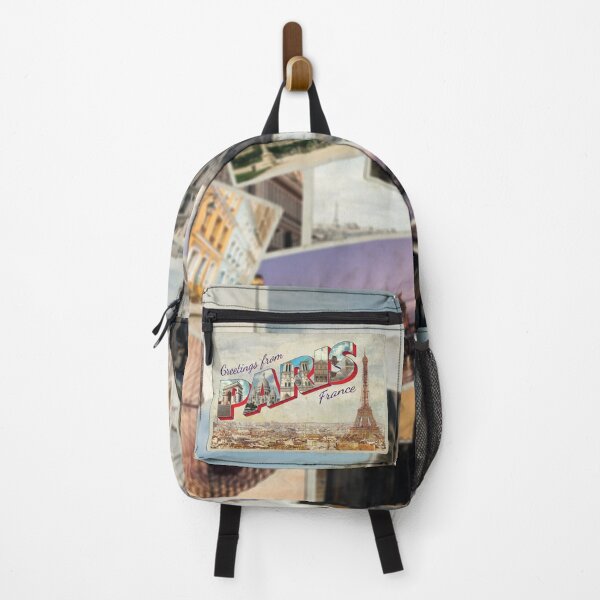 Item preview, Greetings from Paris in France Vintage style retro souvenir designed and sold by DeveloperProp0.