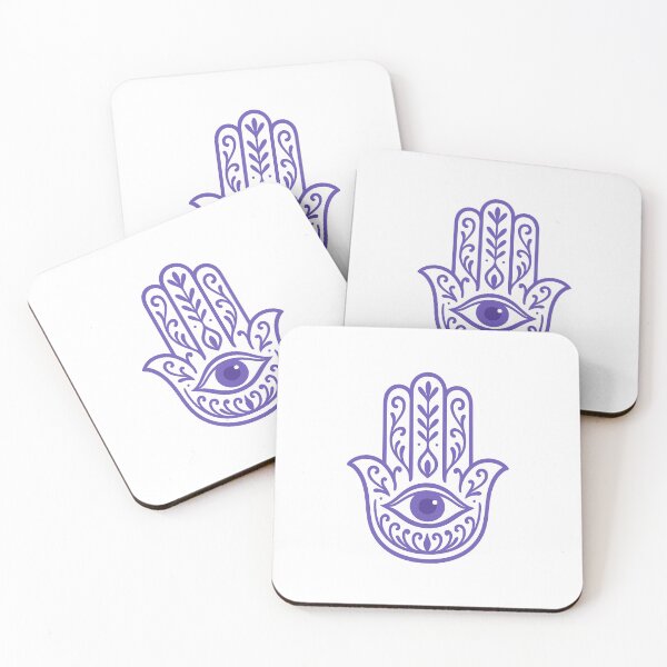 Item preview, Hamsa hand purple designed and sold by AKDeal.