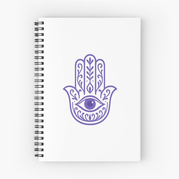 Item preview, Hamsa hand purple designed and sold by AKDeal.