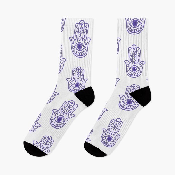Item preview, Hamsa hand purple designed and sold by AKDeal.