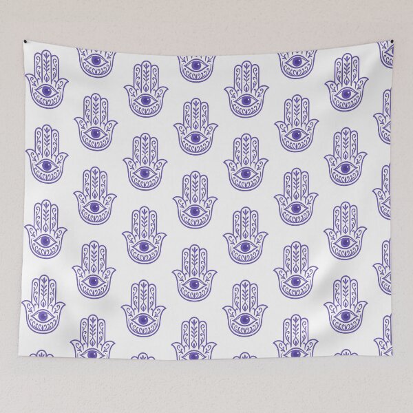 Item preview, Hamsa hand purple designed and sold by AKDeal.