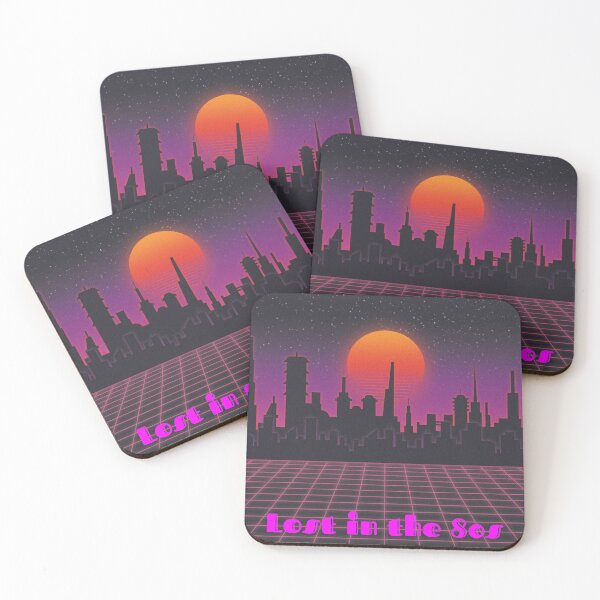 Item preview, Retro Neon City Aesthetic Tee designed and sold by Eren47.
