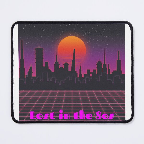 Item preview, Retro Neon City Aesthetic Tee designed and sold by Eren47.