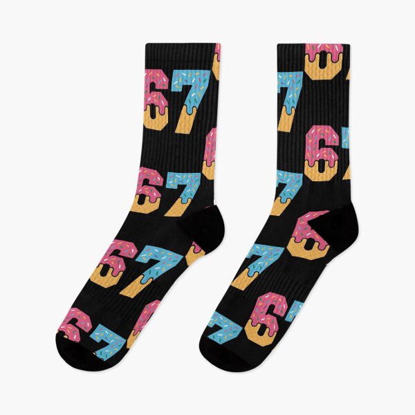 Item preview, 67 Ice Cream Drip Meme Six Seven Gen Alpha Slang, Ice Cream Sprinkles Number 67 designed and sold by BLZART.