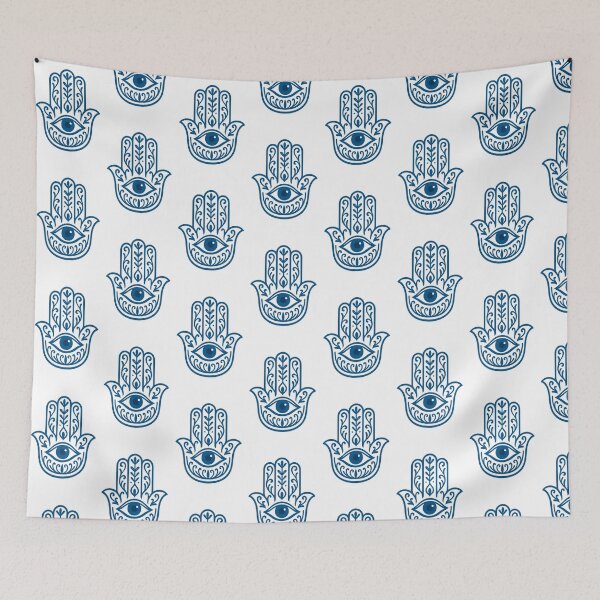 Item preview, Hamsa hand blue designed and sold by AKDeal.