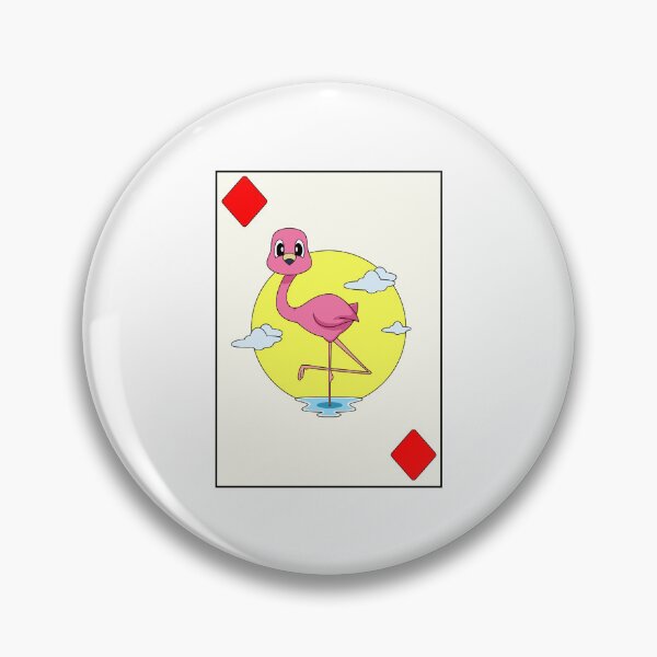 Item preview, Flamingo Poker Poker cards Card game designed and sold by Snabdesign84.