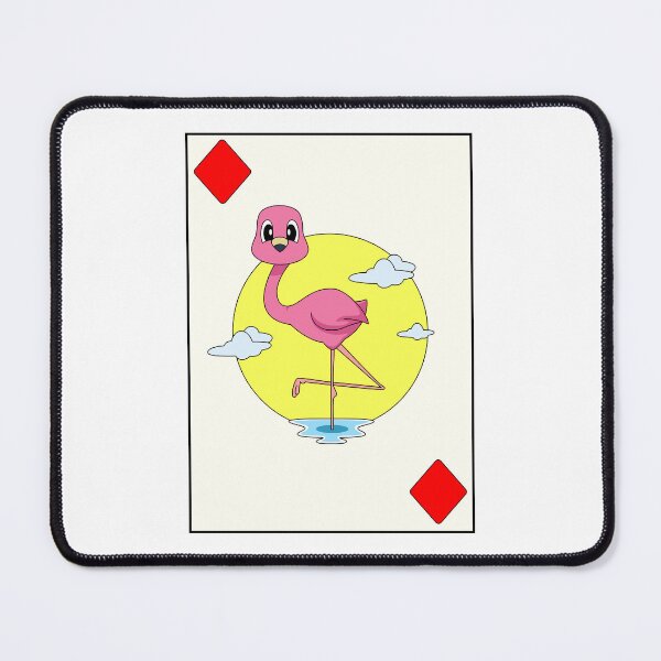 Item preview, Flamingo Poker Poker cards Card game designed and sold by Snabdesign84.