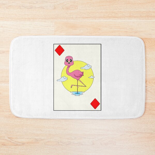 Item preview, Flamingo Poker Poker cards Card game designed and sold by Snabdesign84.