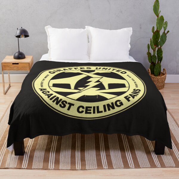 Item preview, Giraffes United Against Ceiling Fans designed and sold by RudolpGulgowski.