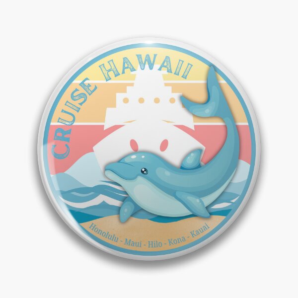 Item preview, Cruise Hawaii Dolphin designed and sold by Seeshellspace Designs.