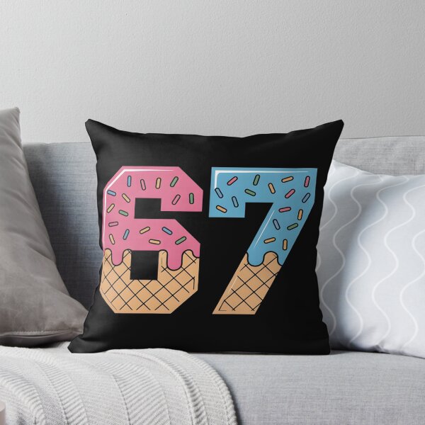 Item preview, 67 Ice Cream Drip Meme Six Seven Gen Alpha Slang, Ice Cream Sprinkles Number 67 designed and sold by BLZART.