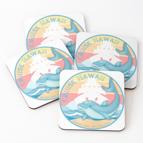 Item preview, Cruise Hawaii Dolphin designed and sold by Seeshellspace Designs.