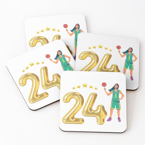 Item preview, Number 24 Basketball – Tribute Sports Design designed and sold by Happyfreedom.