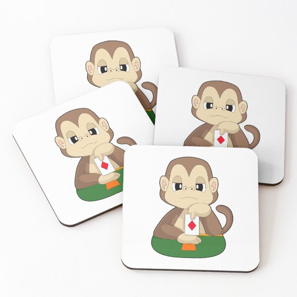 Item preview, Monkey Poker Poker cards Card game designed and sold by Snabdesign84.