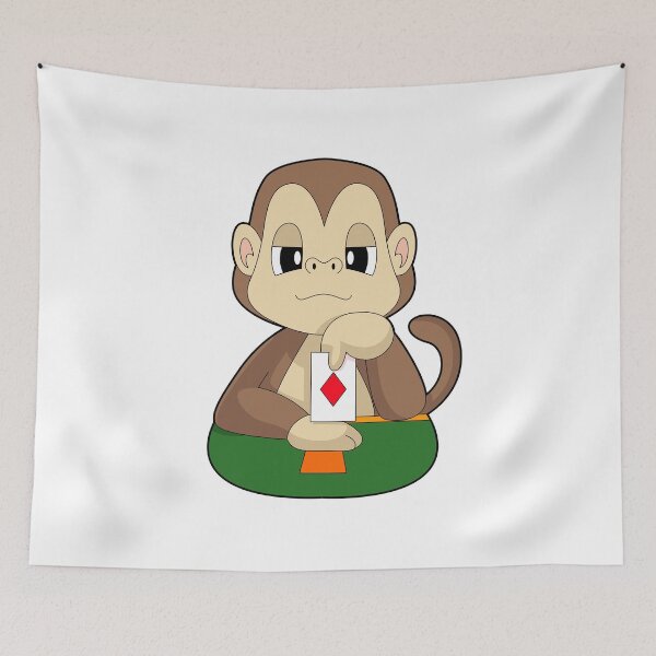 Item preview, Monkey Poker Poker cards Card game designed and sold by Snabdesign84.