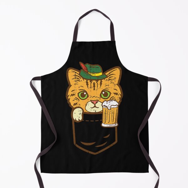 Artikelvorschau, Pocket Cat Oktoberfest Hut Bayerisches Kätzchen Deutsch entworfen und verkauft von gadjmodcpe28.