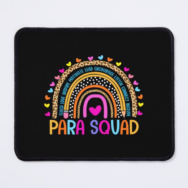 Item preview, Paraprofessional Life Rainbow Para Squad Teacher Parapro 		 designed and sold by mxfkudremp26.