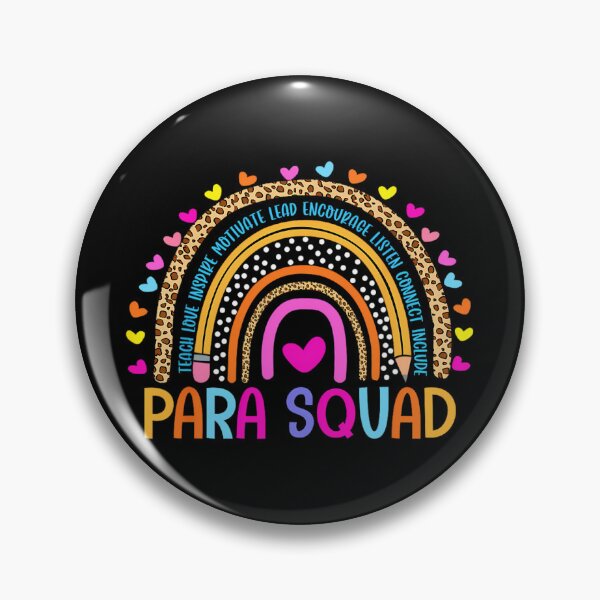 Item preview, Paraprofessional Life Rainbow Para Squad Teacher Parapro 		 designed and sold by mxfkudremp26.