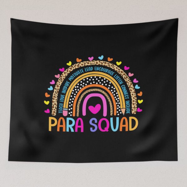 Item preview, Paraprofessional Life Rainbow Para Squad Teacher Parapro 		 designed and sold by mxfkudremp26.